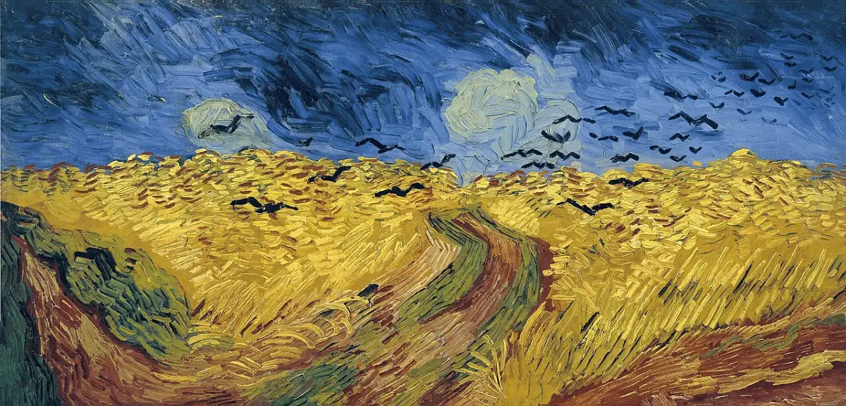 Wheatfield with Crows by Van Gogh (decorative)